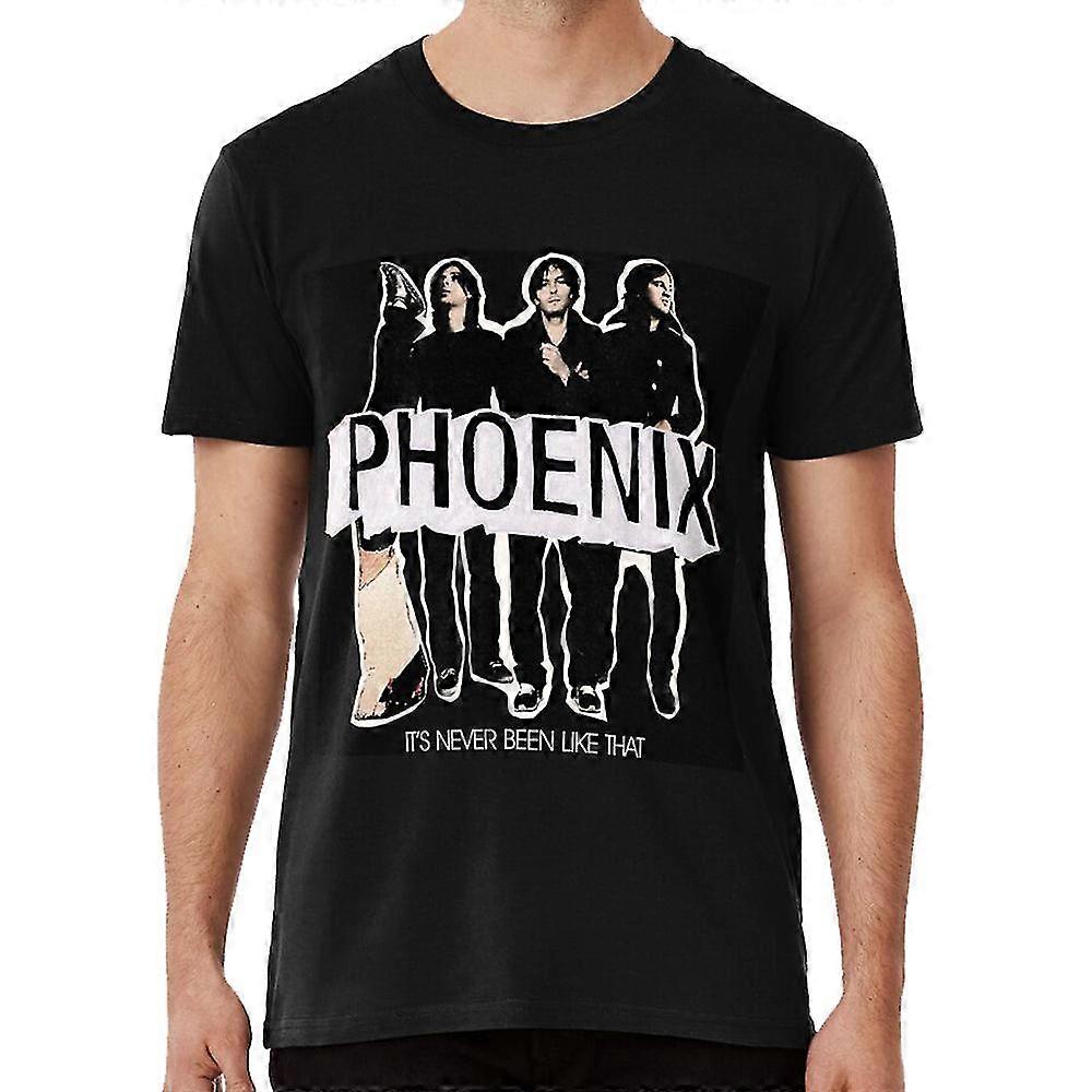 Phoenix band poster Crew Neck T-Shirt