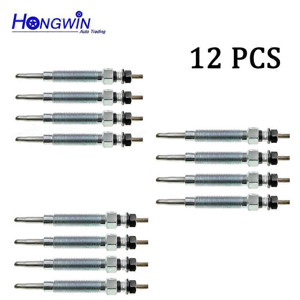 4/8/12PCS Turbo Diesel Heater Glow Plugs For Hyundai Terracan Grace H100 Galloper H1 Imax Pajero 3671042021 36710-42021 ADG01801