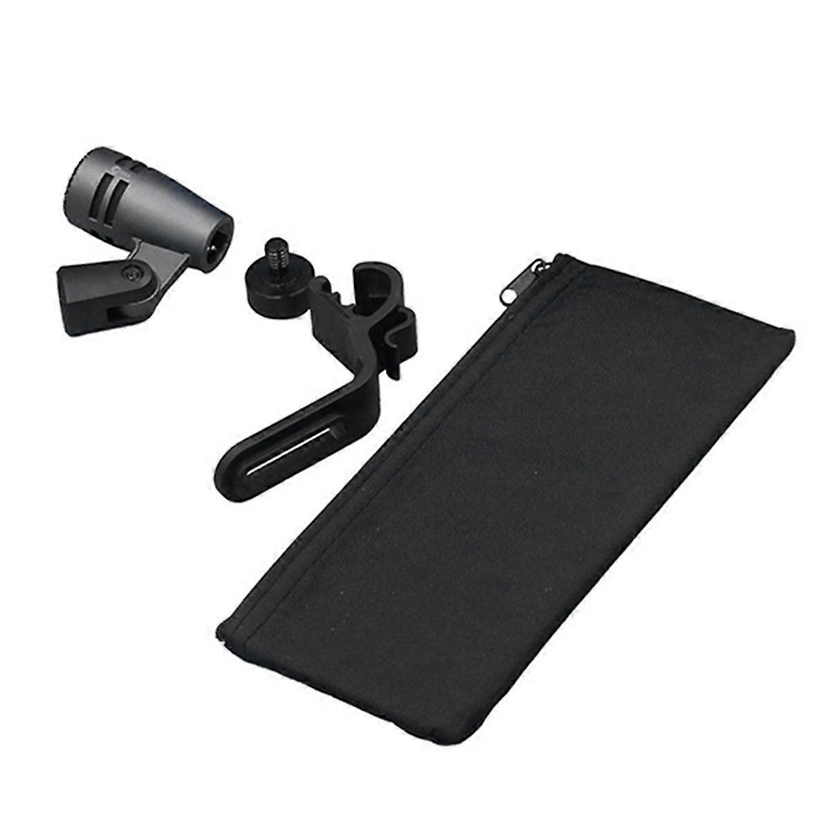 E604 Dynamic Microphone Cardioid Instrument Drum Microphone with Clip Arm Mount