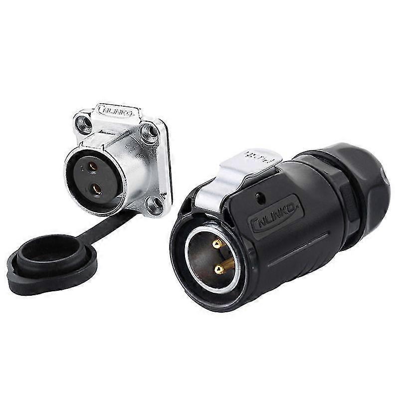 Lp20 Dc Volt 2 3 4 5 7 9 12 Pin Circular Industrial Male/Female Plug And Socket Solar Energy Dc Waterproof Connector