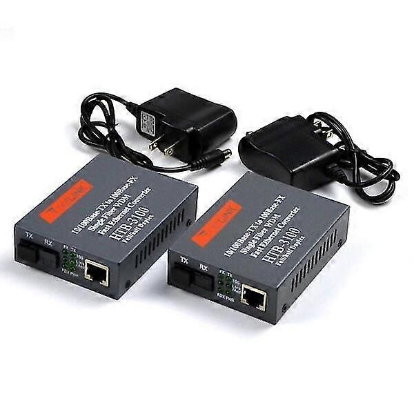 HTB-3100 Fibertransceiver Enkelt fiber konverter