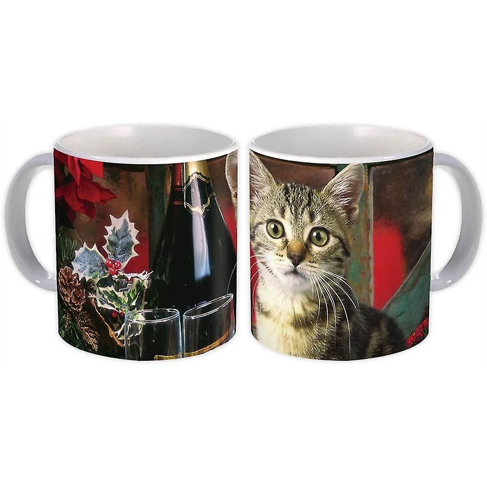 Gift Mug: Christmas Cat Pet