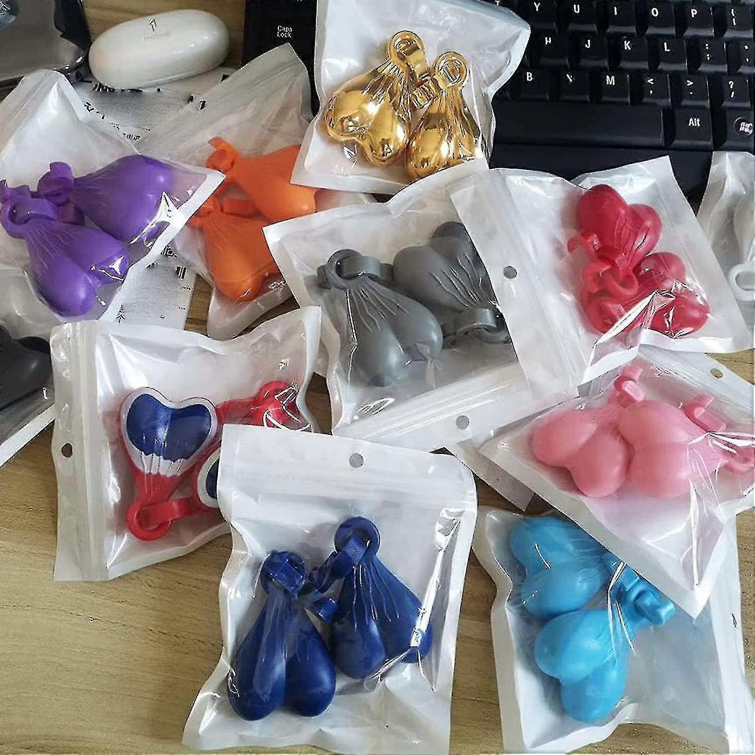 2 Pack Shoe Nuts/Charms/Balls For Your Crocs- Glow In