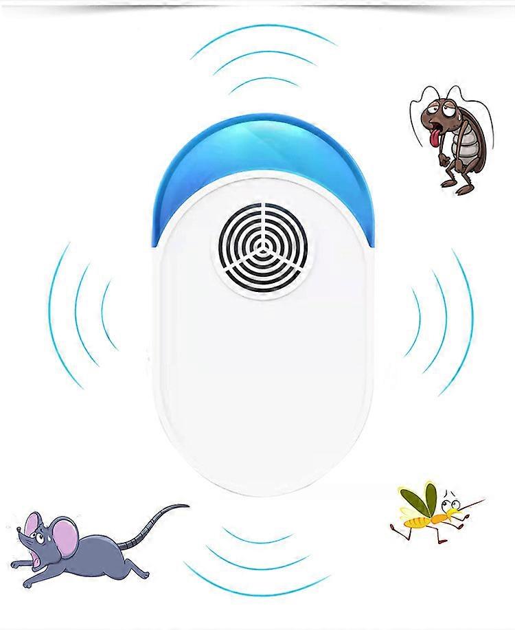 Ultradźwiękowy odstraszacz szkodników, potężna wtyczka odstraszająca myszy w zwalczaniu szkodników - idealna dla myszy, szczurów, komarów, karaluchów,, mrówek