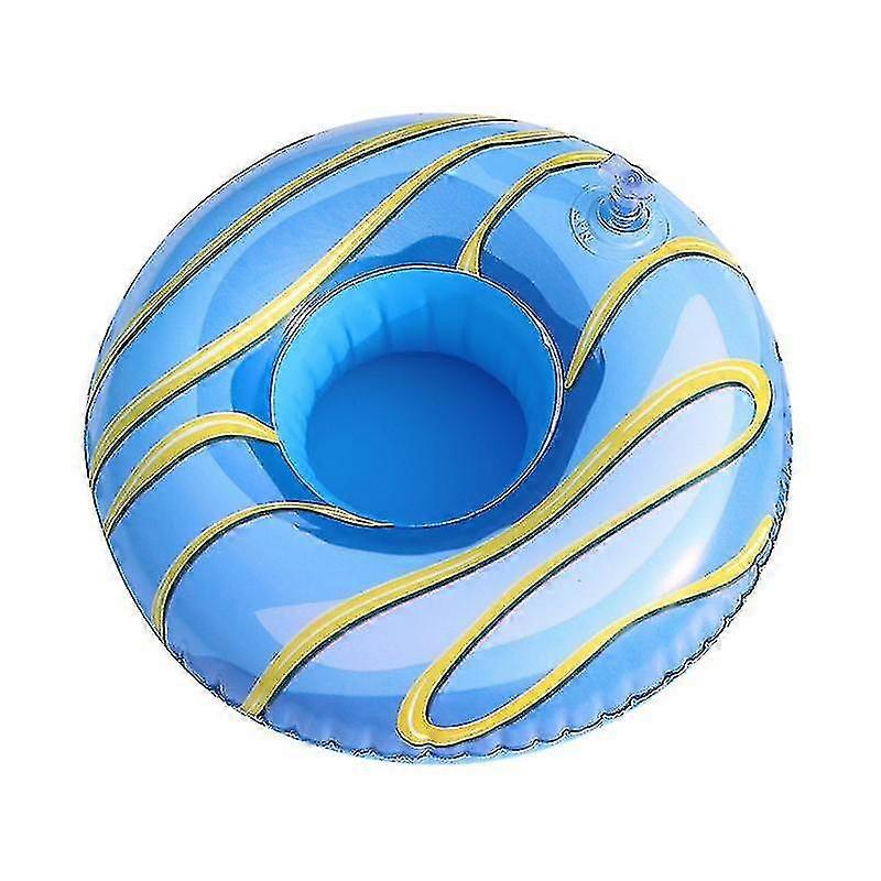 2pcs Inflatable Drink H 8 Inches Donuts Floating Ers Hnut Drink Floaties