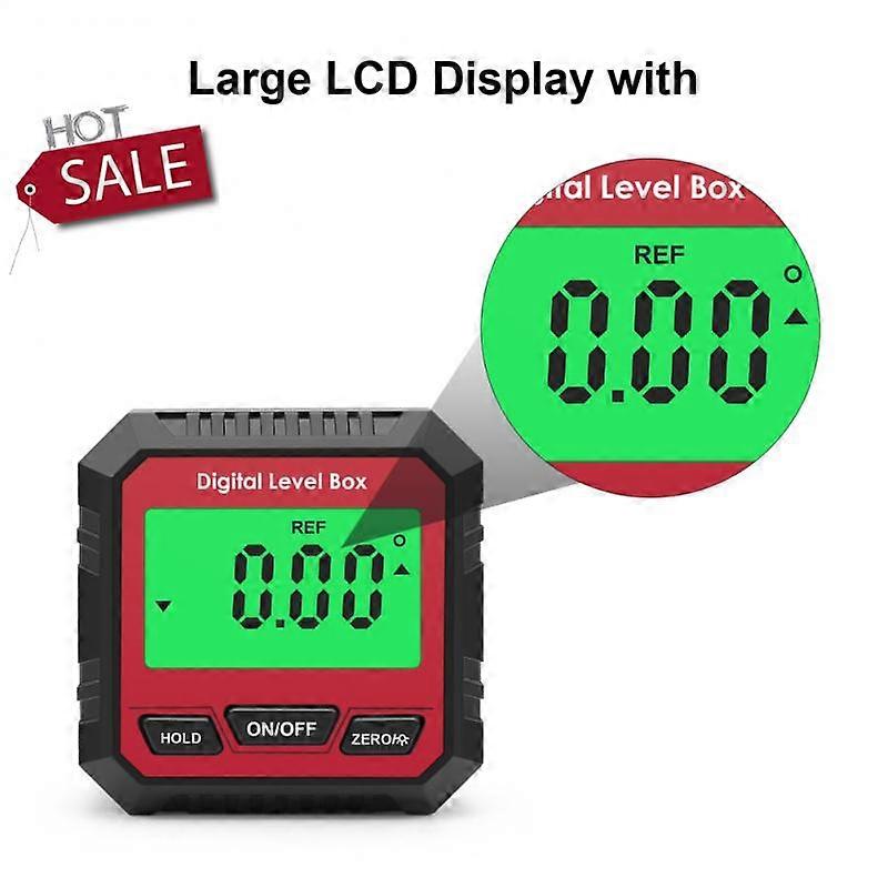 Angle Protractor Universal Bevel 360 Degree Mini Electronic Digital Protractor Inclinometer Tester Measuring Tools Instruments