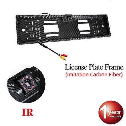 SINOVCLE Car Rear View Camera EU European License Plate Frame Waterproof Night Vision Reverse Backup Camera 4 Or 8 LED light