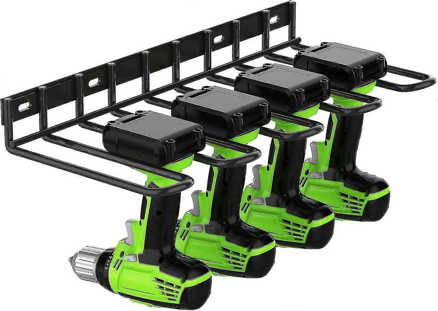 Power Tool Organizer, Wall Mounted Drill Stand, Thick Drill Stand, Heavy Duty Drill Stand For Garage Pegboard Workshop