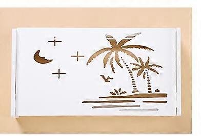 Flip WIFI router rack creative oversized storage rack decorative box compartment wall hanging