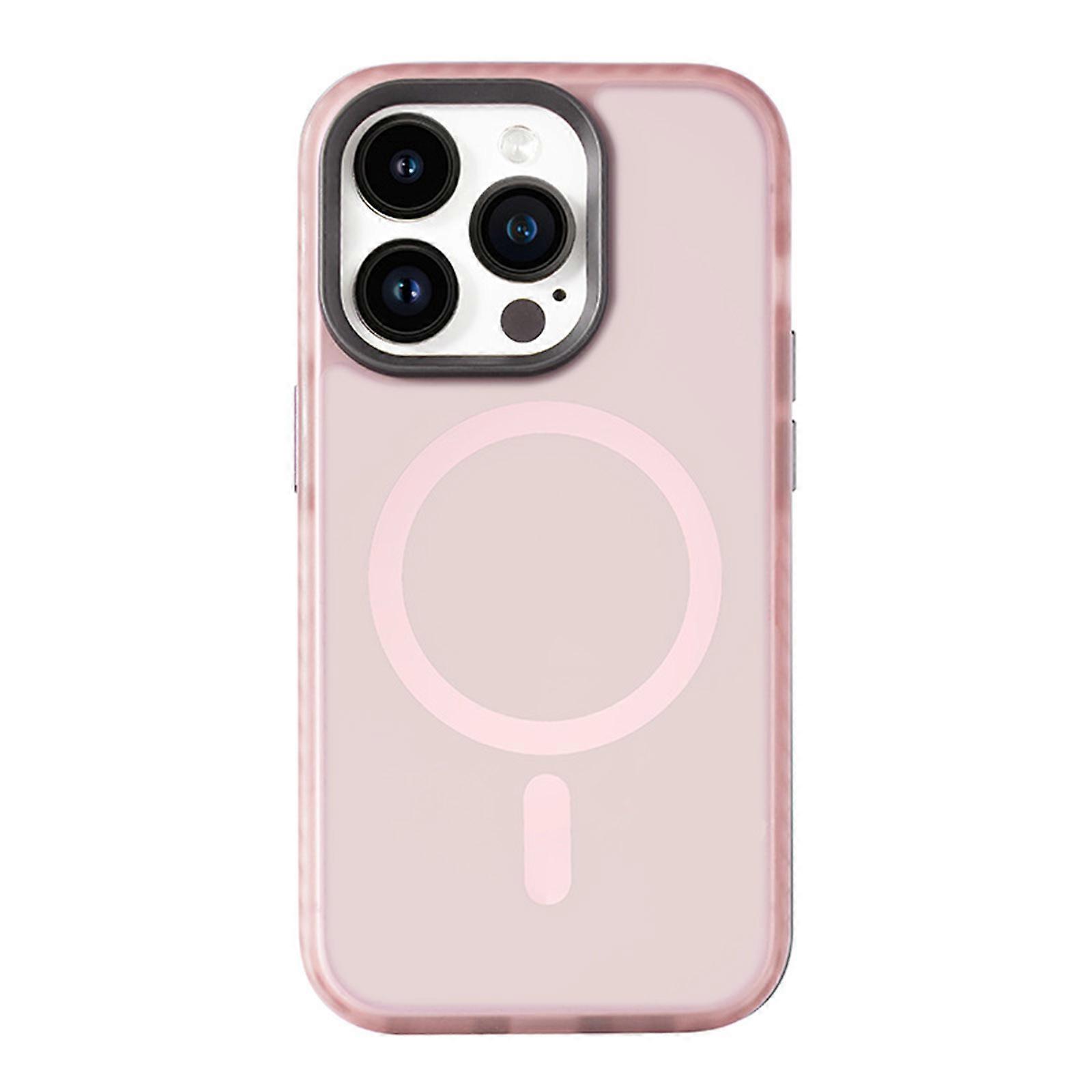 for iPhone 15 Pro Max/ 15 Ultra Magnetic Case Compatible with MagSafe Strong Magnetic Shockproof Soft TPU Cute Phone Cover