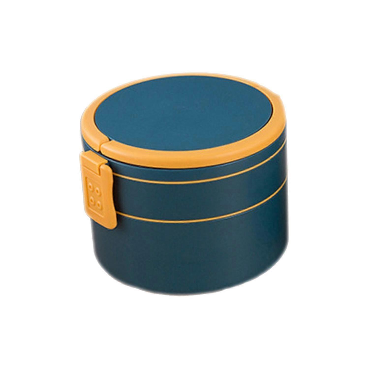 1000ML/1400ML Lunch Container Double-layer Leakproof Plastic Japanese Style Lunch Box for Home