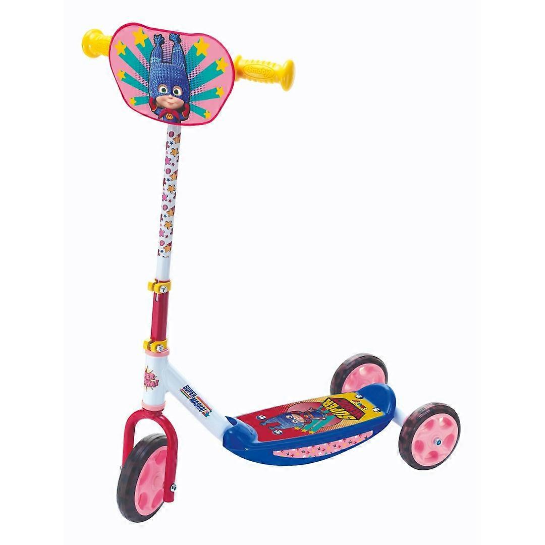 Three-wheeled scooter Masha and The Bear