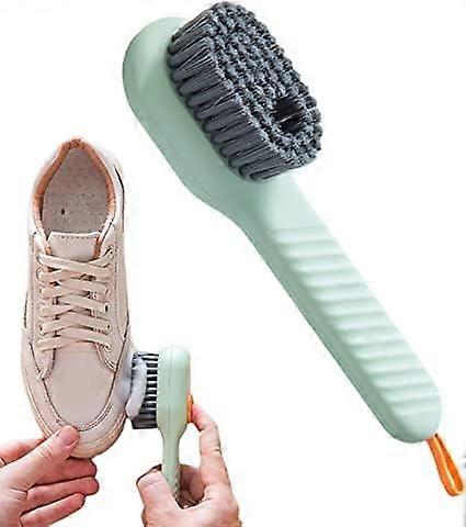 Shoe Cleaning Brush,Press Type,Automatic Liquid Discharge Brush,Multi-Function Brushes