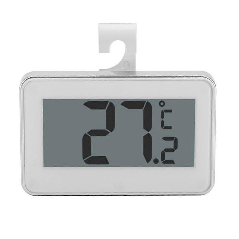 LCD Digital Thermometer Precision Fridge Freezer With Adjustable Stand Magnet Screen Waterproof Refrigerator Thermometer Tool