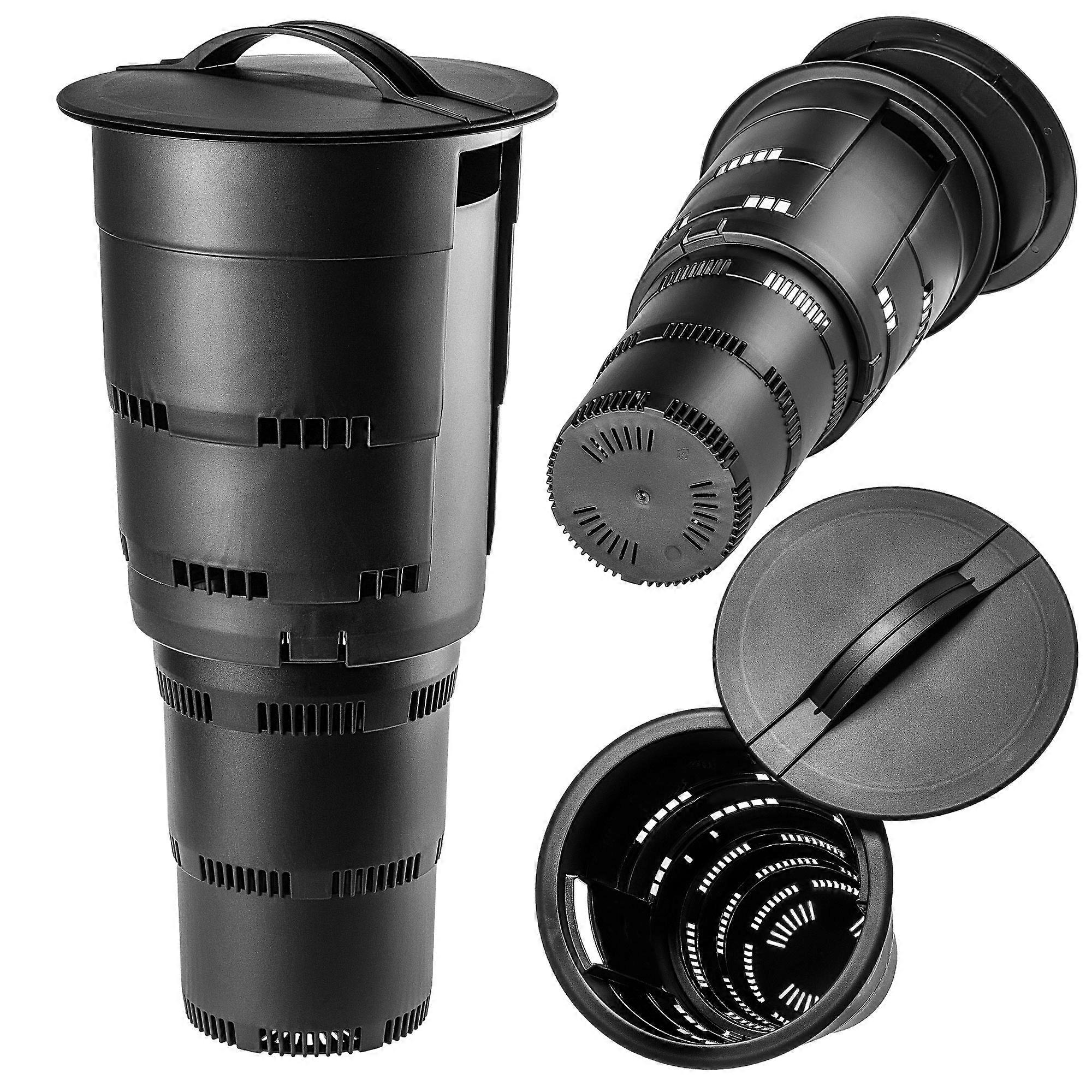 KADAX maanalainen kompostori 11L modulaarinen puutarhakompostijäte kaivamiseen