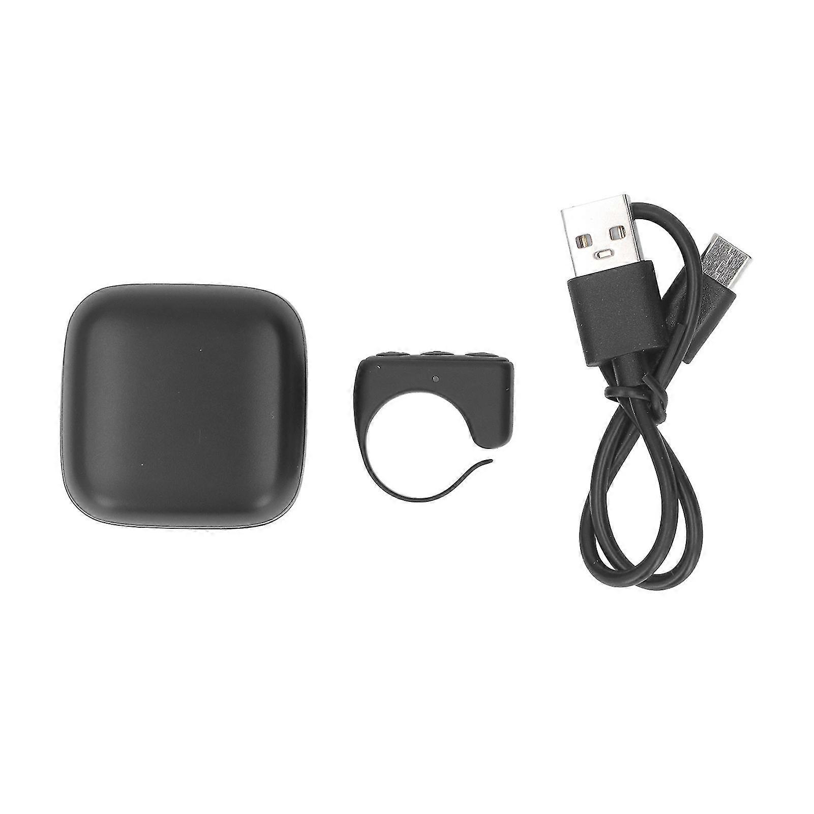 Bluetooth Ring Controller for Camera, Reading, Page Turn, Remote Shutter AutoFocus, Compatible with All Smartphones