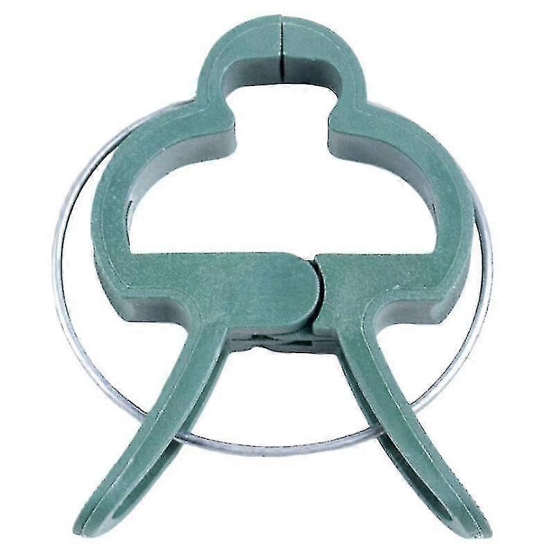 (10pcs Large) Reusable Plants Clips Patio Tomato Support Fixing Garden Cane Spring Tool