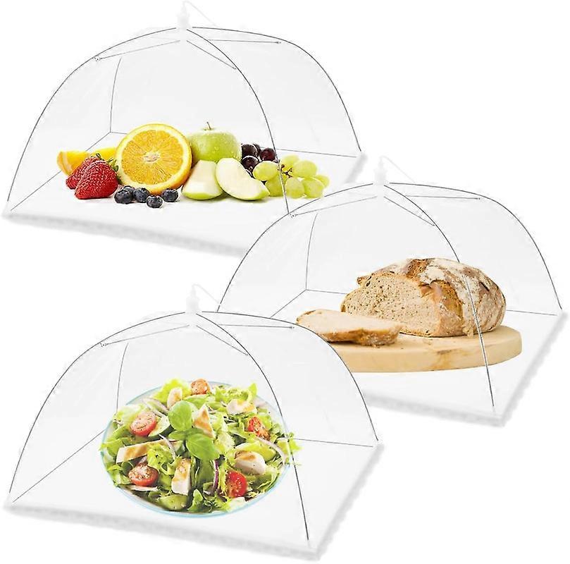 Pop-up Picnic Food Tent Covers, Foldable Mesh Screen Food Covers for Outdoors