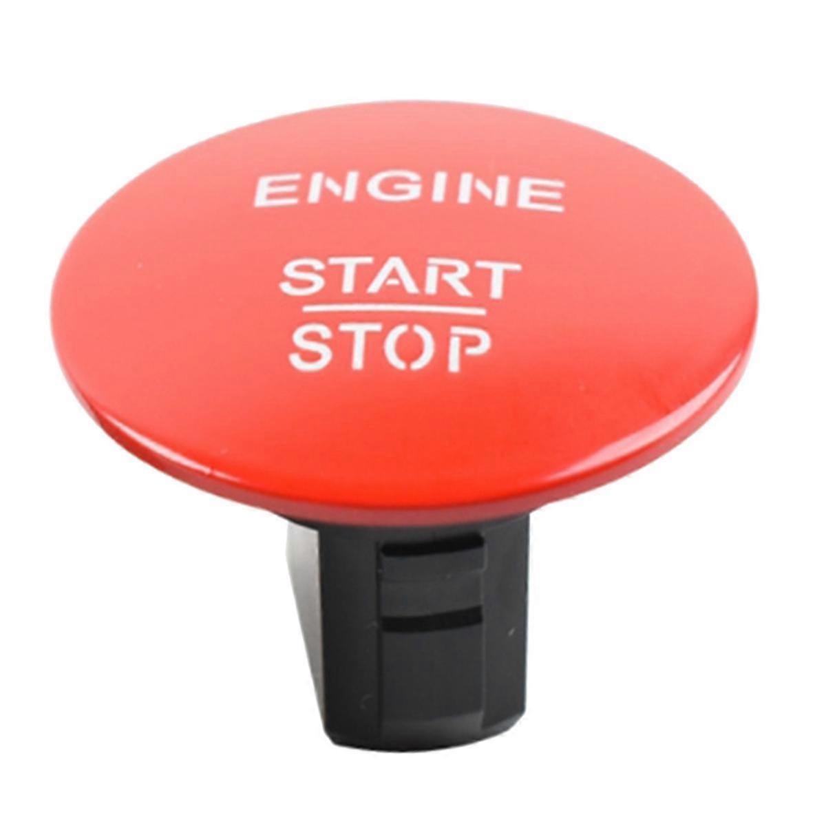 2215450714 Car Keyless Start and Stop One-Button Start Button Switch for All Series Red
