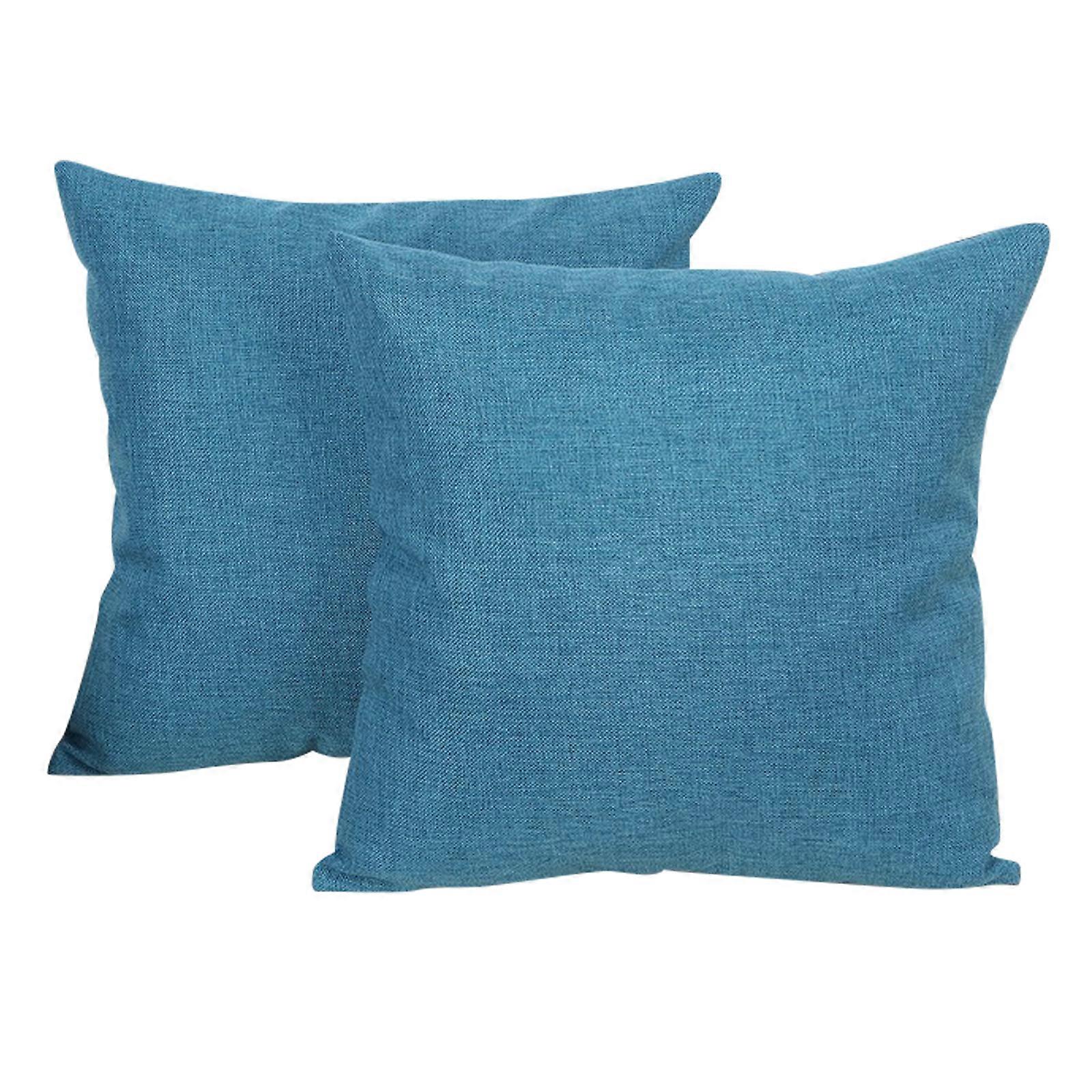 Lin-look hjem dekorative putetrekk til sofa, soverom, bil