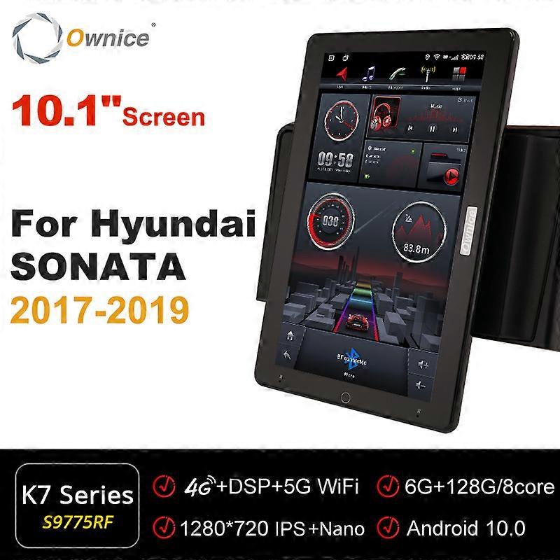 1920 * 1080 1080P Android 10.0 per HYUNDAI SONATA 2017-2019 Autoradio Video Audio 13.3 