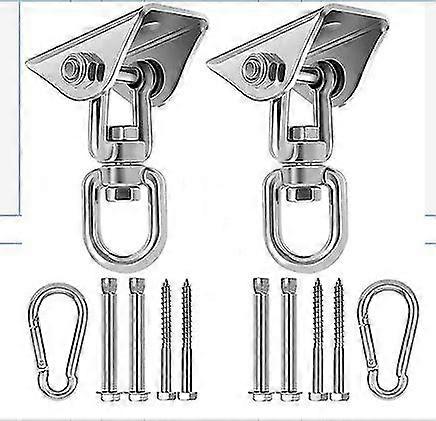 Hanging Hammock Sets Kit, 360 Rotation | Stainless Steel 304 | 500kg /