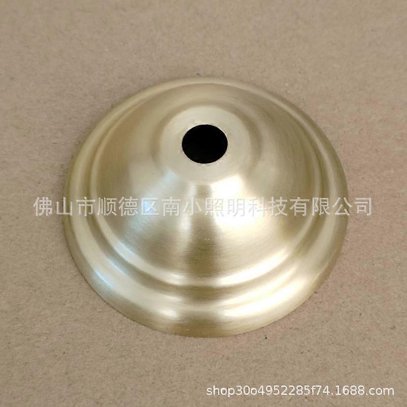 Small Brass Lamp Finial Rounded Sturdy Light Base Finial Replacement Light Fixture