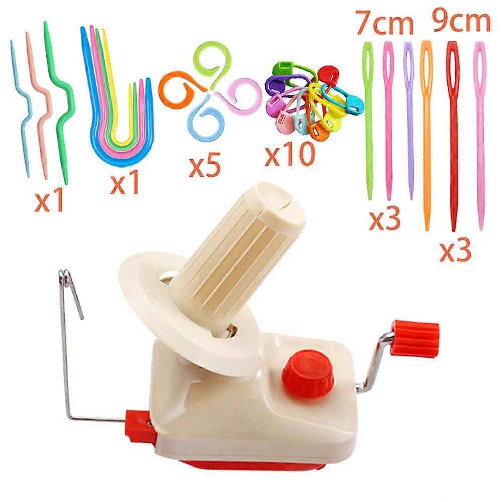 Handheld Yarn Winder Fiber String Line Ball Winding Wool Winder Machine