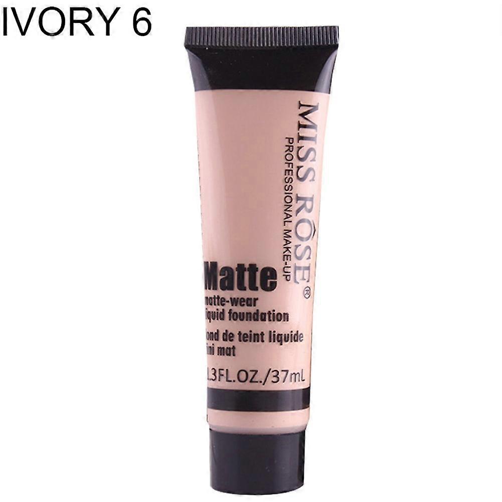 MISS ROSE Waterproof Moisturizing Matte Liquid Foundation Makeup Concealer Cream