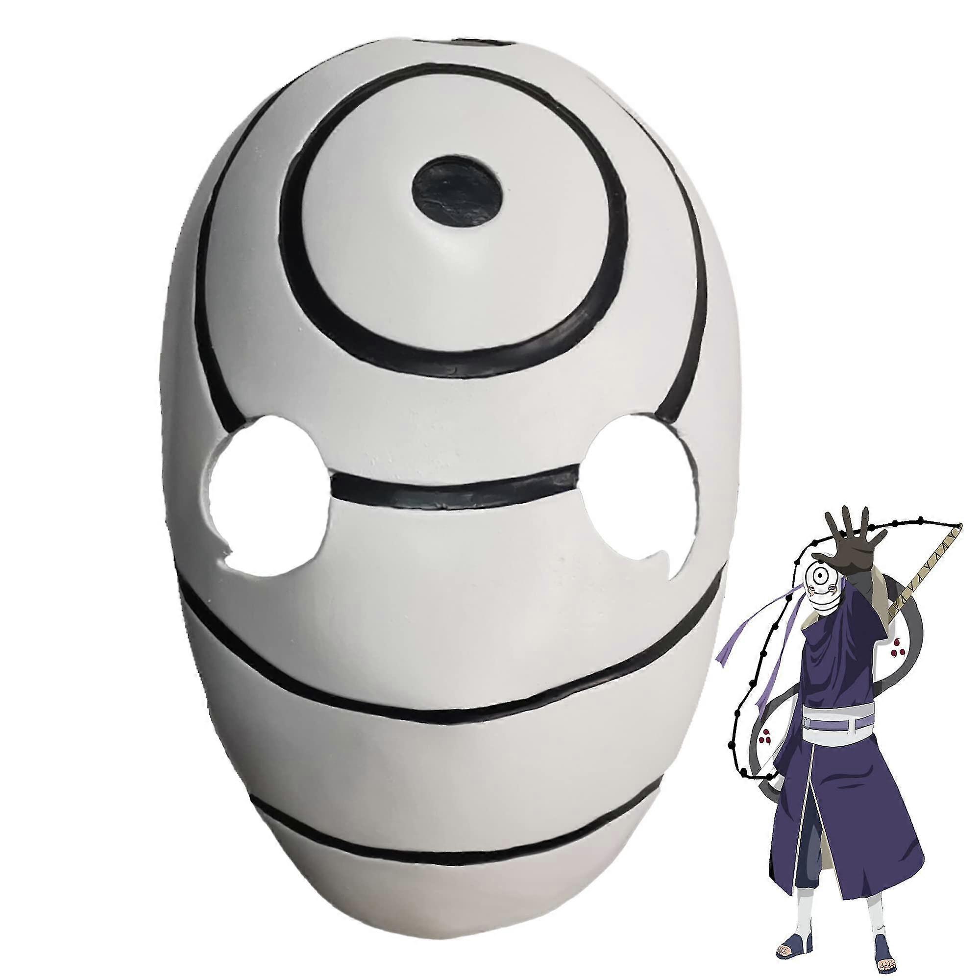 Ninja Anime Obito Tobi Mask Japansk Maskerade Tilbehør Fest | Fruugo NO, image size:2000x2000