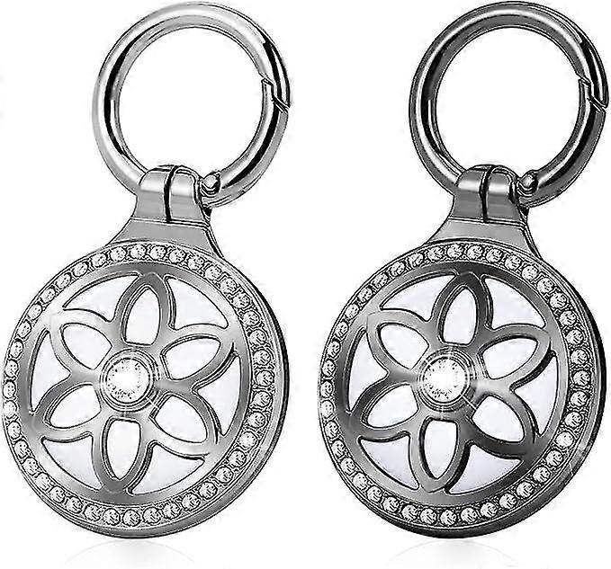 Airtag Keychain, Airtag Case With Key Ring, Metal Protective Airtag Holder Compatible With Apple Airtag(without Airtag)
