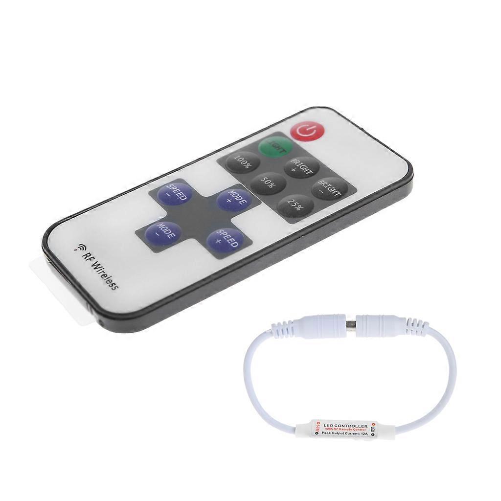 RF Wireless 11 for Key Remote Controller Mini Dimmer For Single Color Strip Ligh