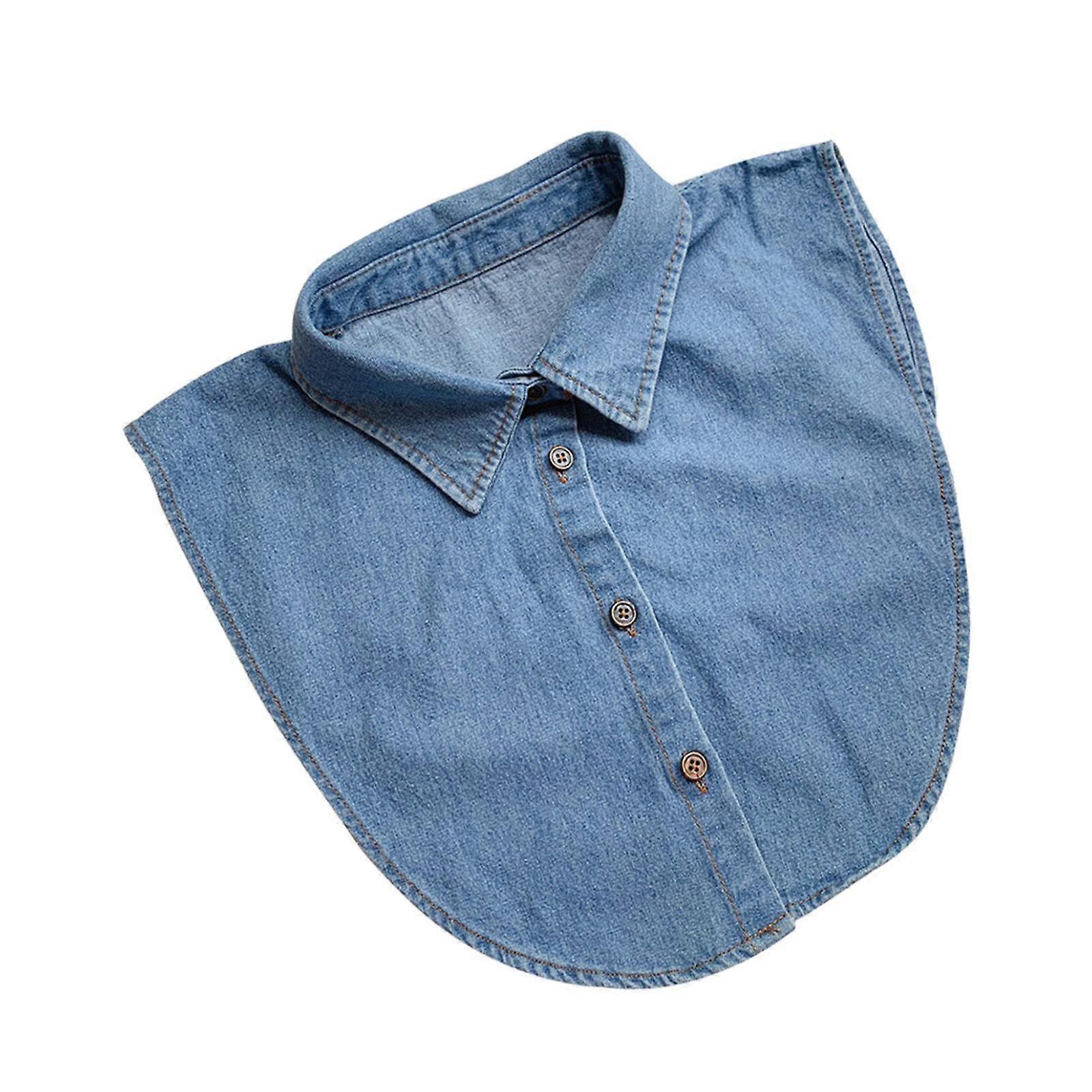 Falso Collare Mezza Top Collana Girocollo Abbigliamento Elegante Falso Collare per Le Donne A Punta Collare