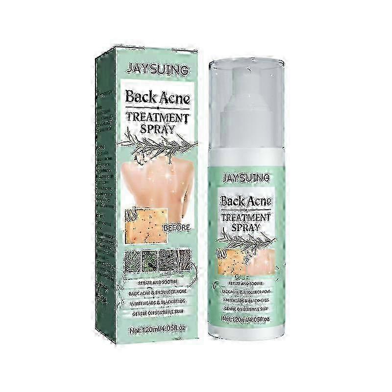 بخاخ Jaysuing Back لإصلاح حب الشباب الجدري وتخفيف الظهر والكتف للجسم بشرة نظيفة وناعمة - 120 مل