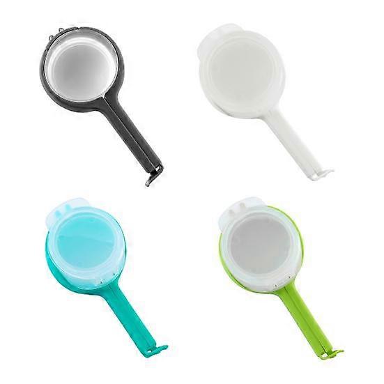4Pcs Reusable Seal And Pour Bag Clips Snack Clips with Pour