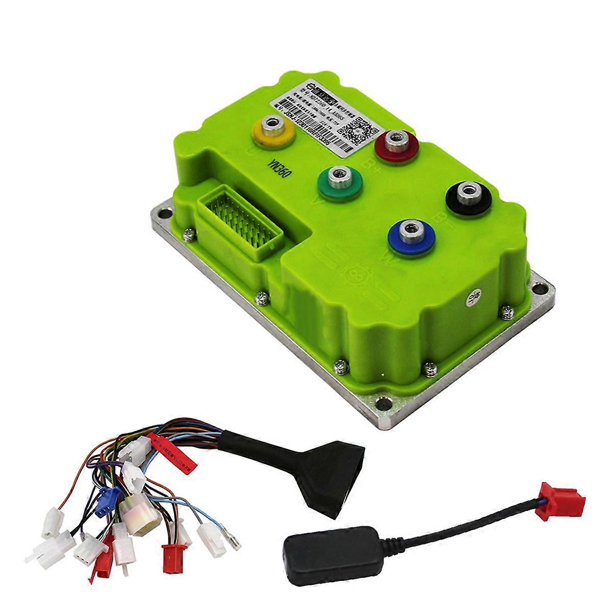 NDfardrive ND72360 60V-72V 190A DC sinusvåg elektrisk skoter Bluetooth felsökning programmering motorstyrenhet