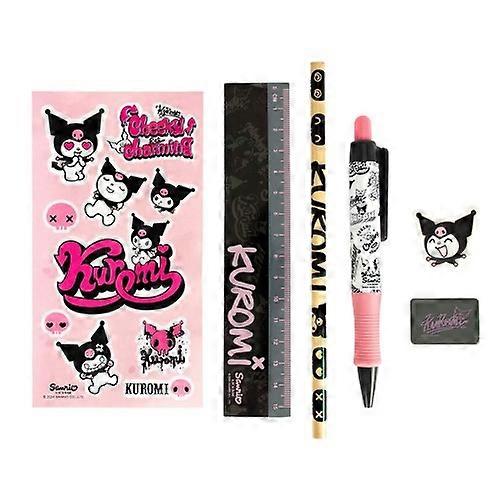 Kuromi Stationery Set (Pack of 6)