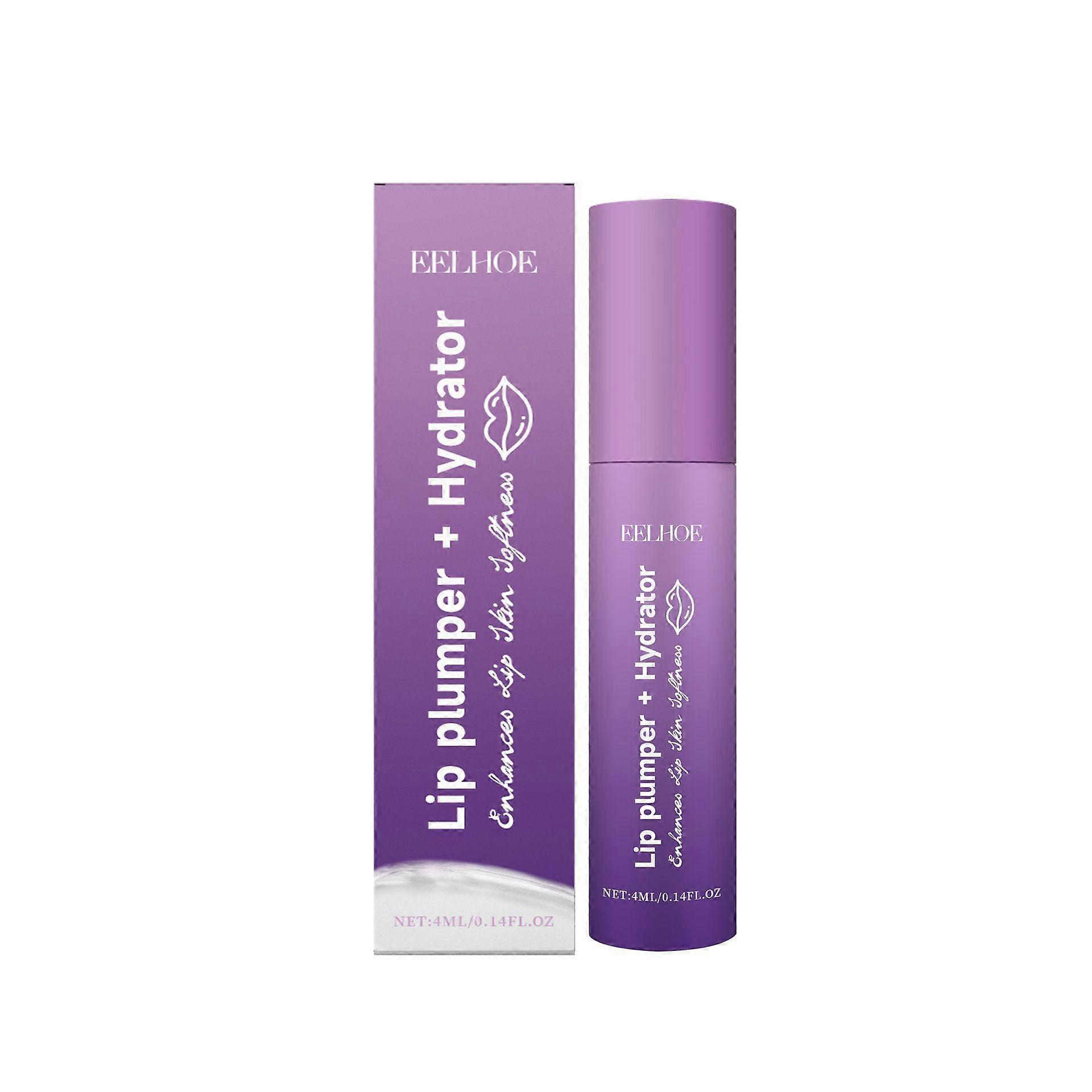 Lip Plumper + Hydrator Lip Balm, Lip Gloss - Instantly Plumps, Smooths Lip Lines, Deep moisturing & Anti-Aging