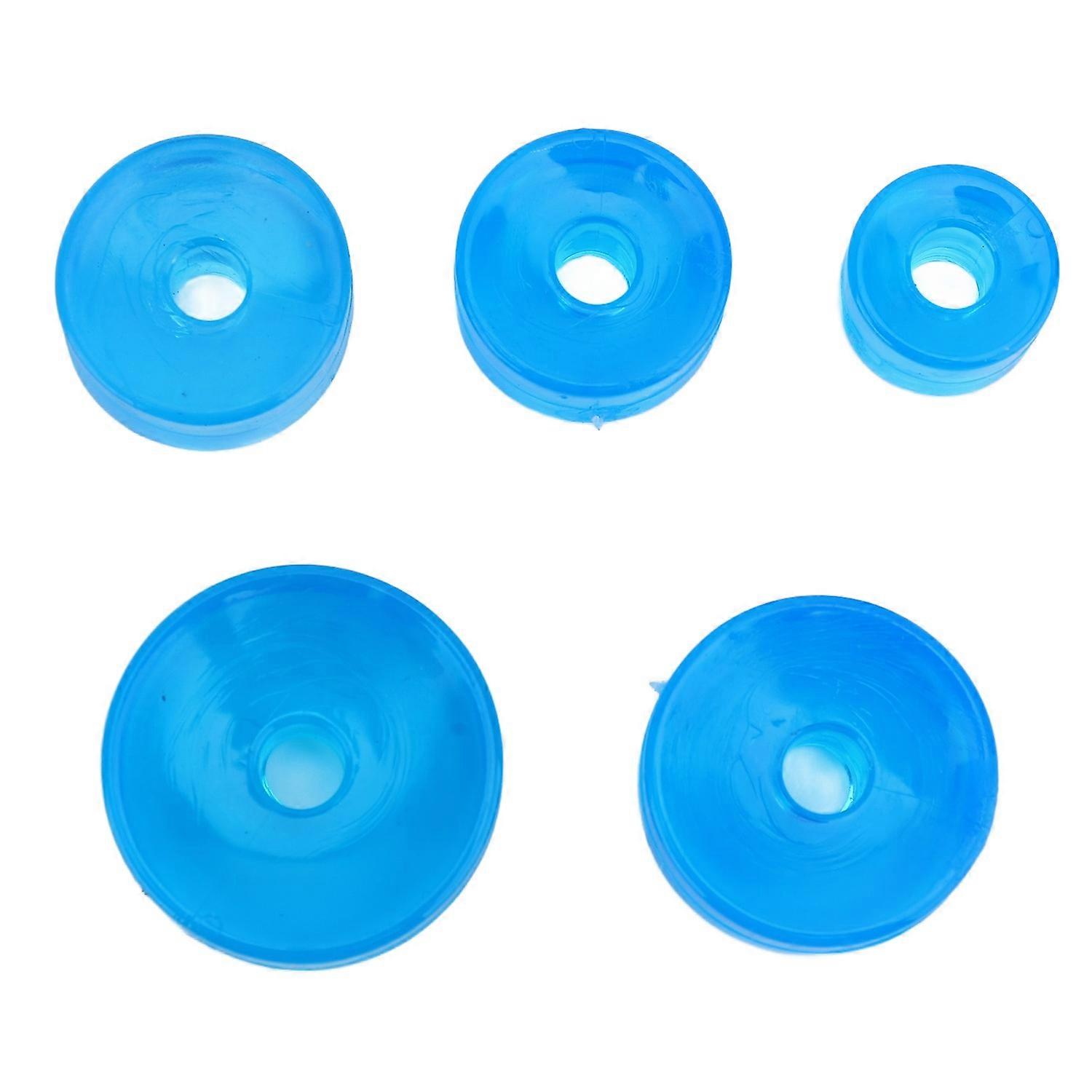 5pcs Watch Movement Cushion Fixed Base Assorted Sizes Repair Tools Rubber Watch Movement Holder Pad 