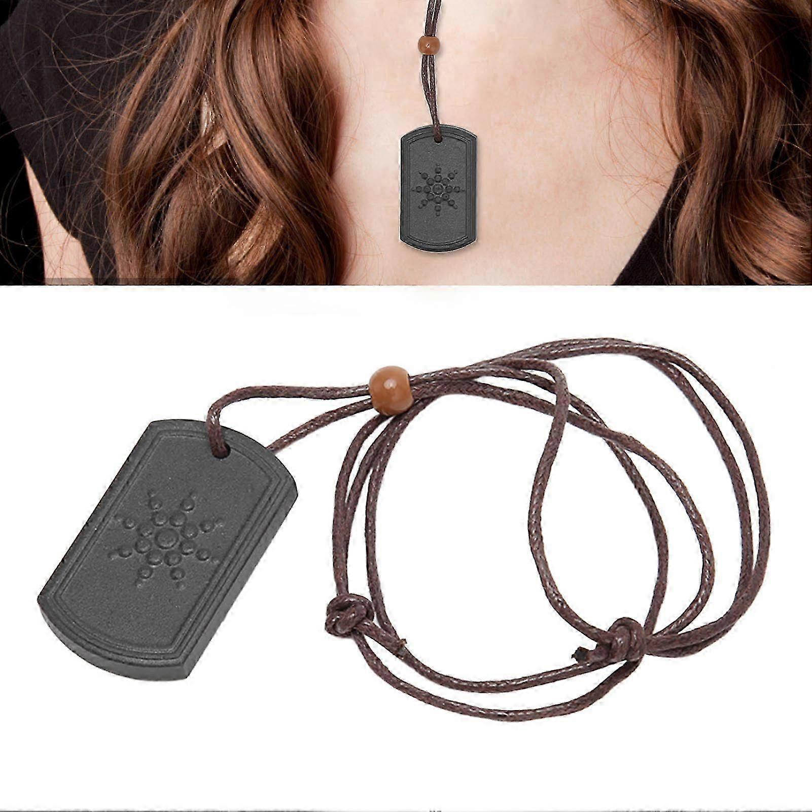Negative Ion Pendant Adjustable Volcanic Energy Necklaces