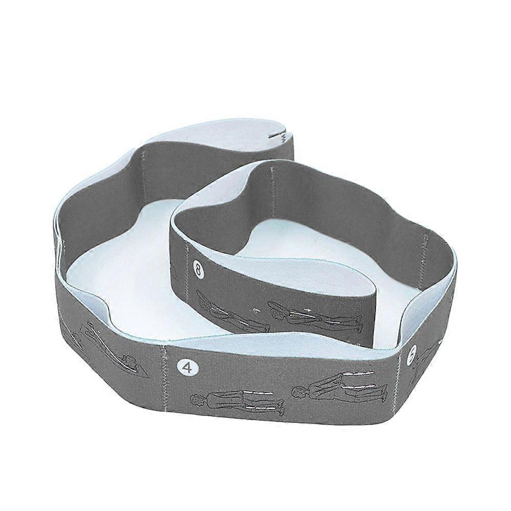 Elastic Stretching Strap with Loops for Resistance Stretch Assist on Leg, Hamstring