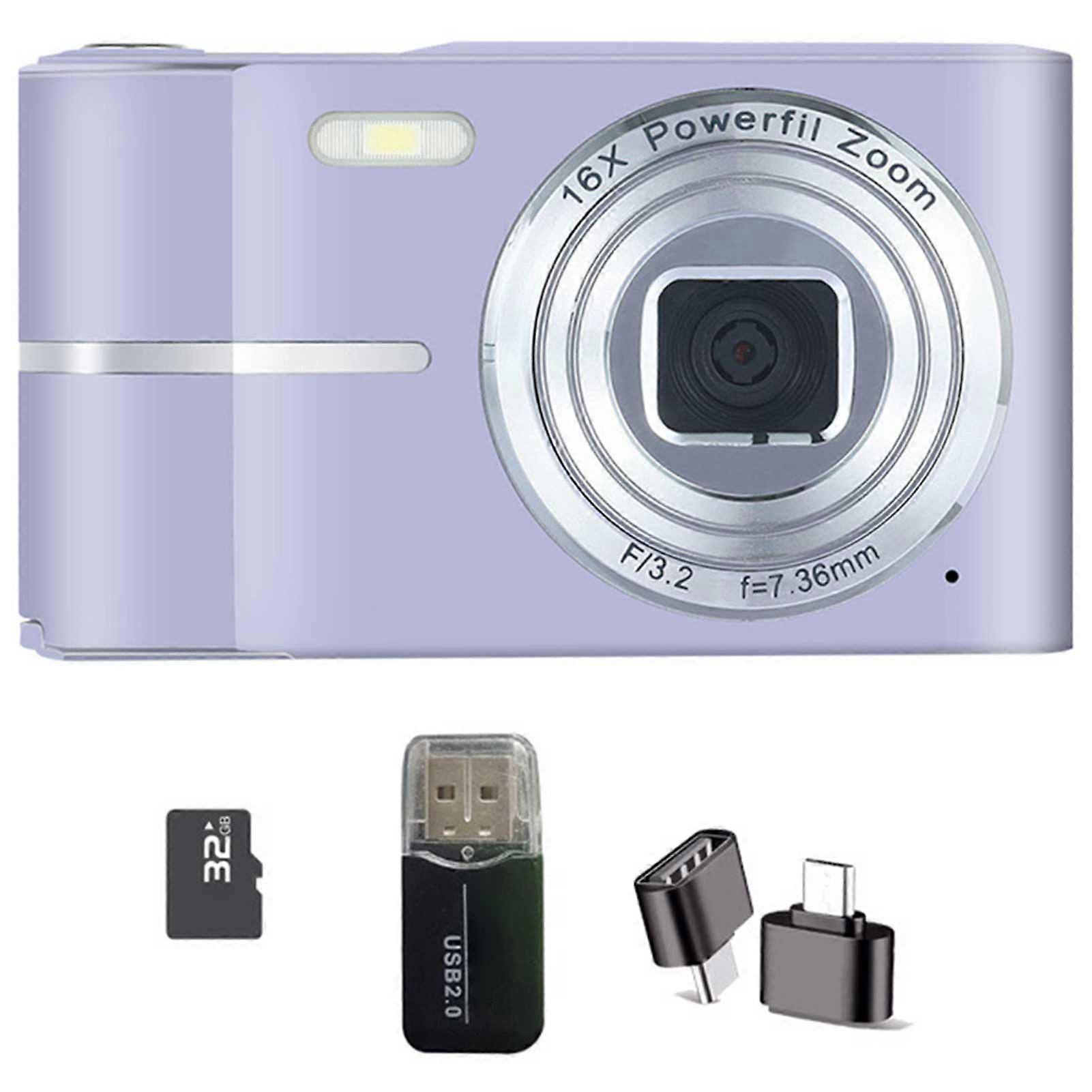 2.4inches Mini Digital Camera 16X Digital Zoom Digital Cameras for Outdoor