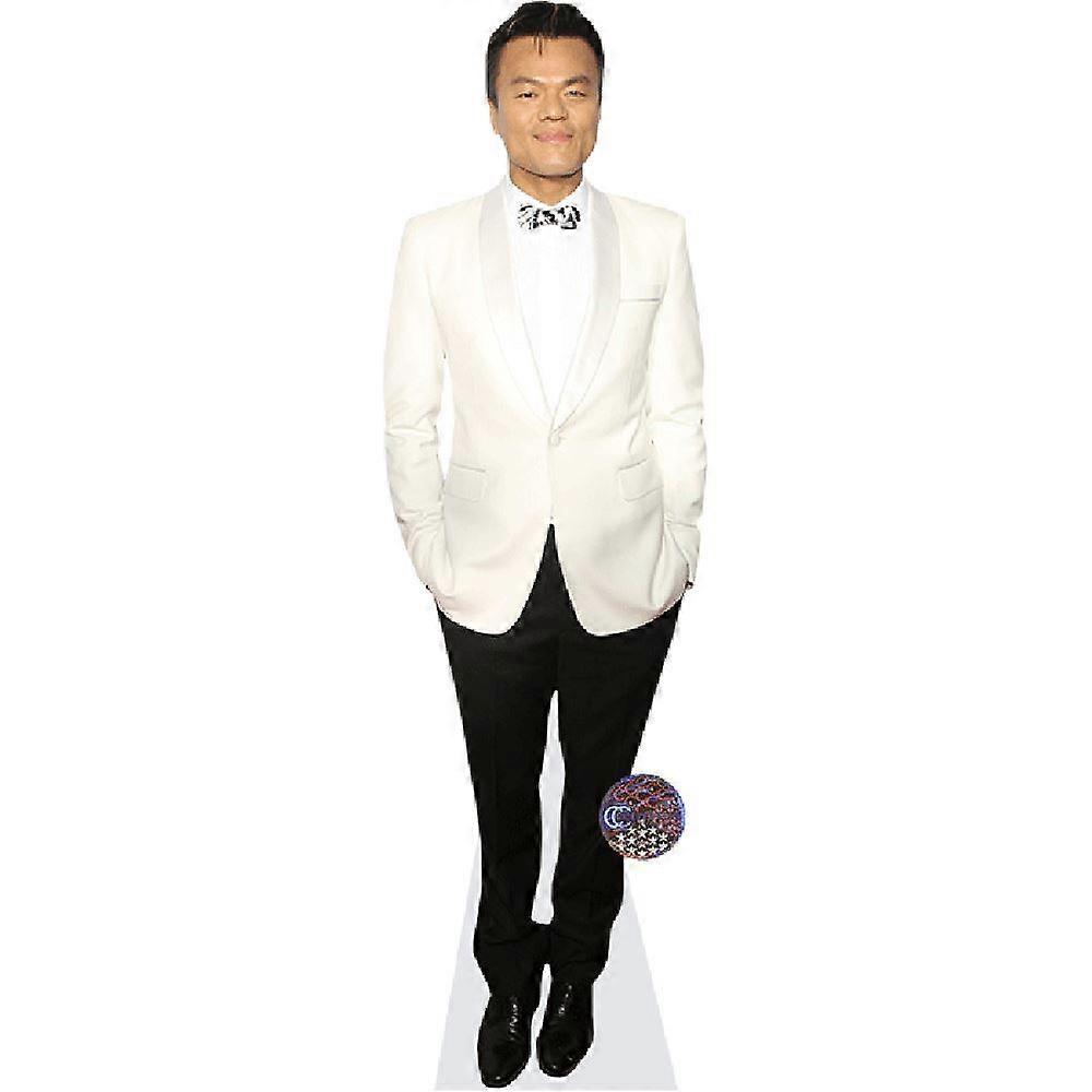 J Y Park (White Blazer) Cardboard Cutout (life size OR mini size). Standee. Stand Up.