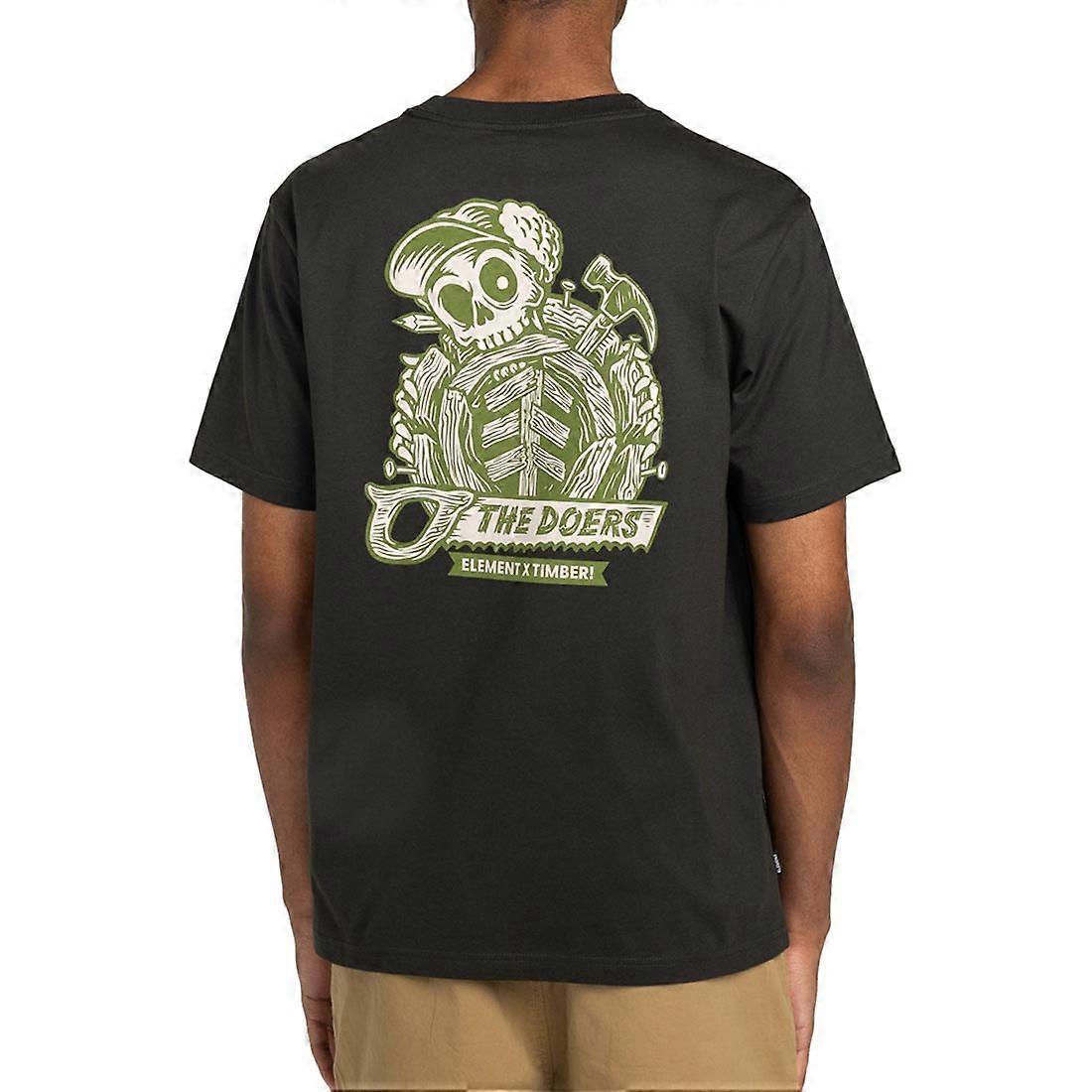 Koszulka Element x Timber Icon S/S - Złamana czerń