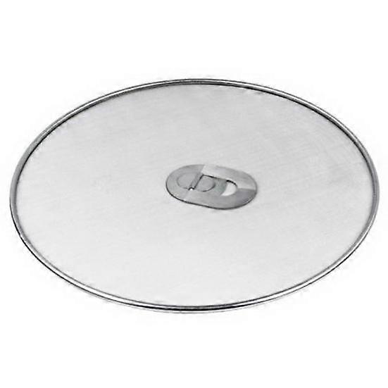 Practical Pot Lid Round Shape Foldable Handle Large Pot Lid Filter Splash Guard for Frypan