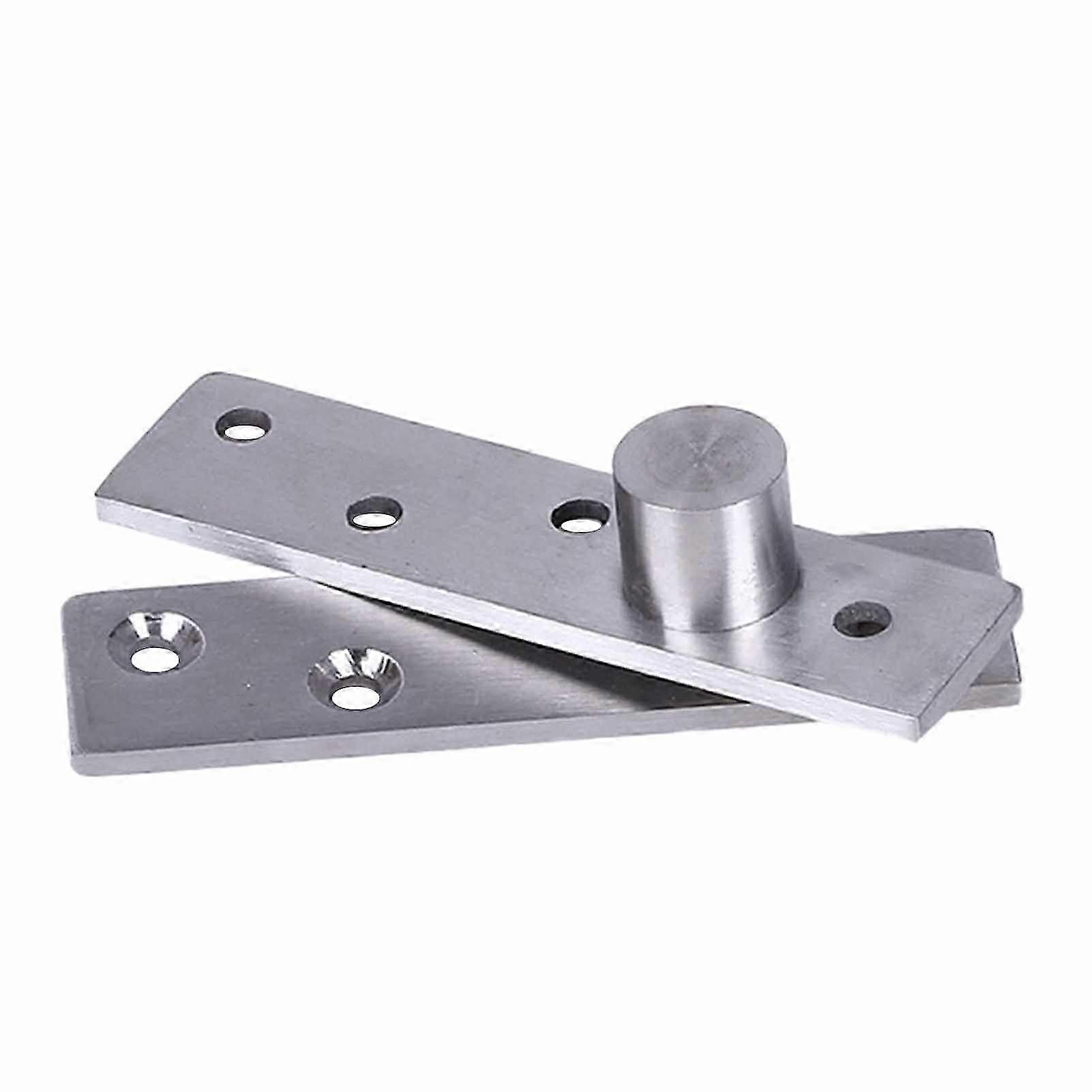 Hinge Invisible Anti Rust Stainless Steel 360 Degree Rotation Pivot Hinge with Eccentric Shaft for Cabinet JIKAIX