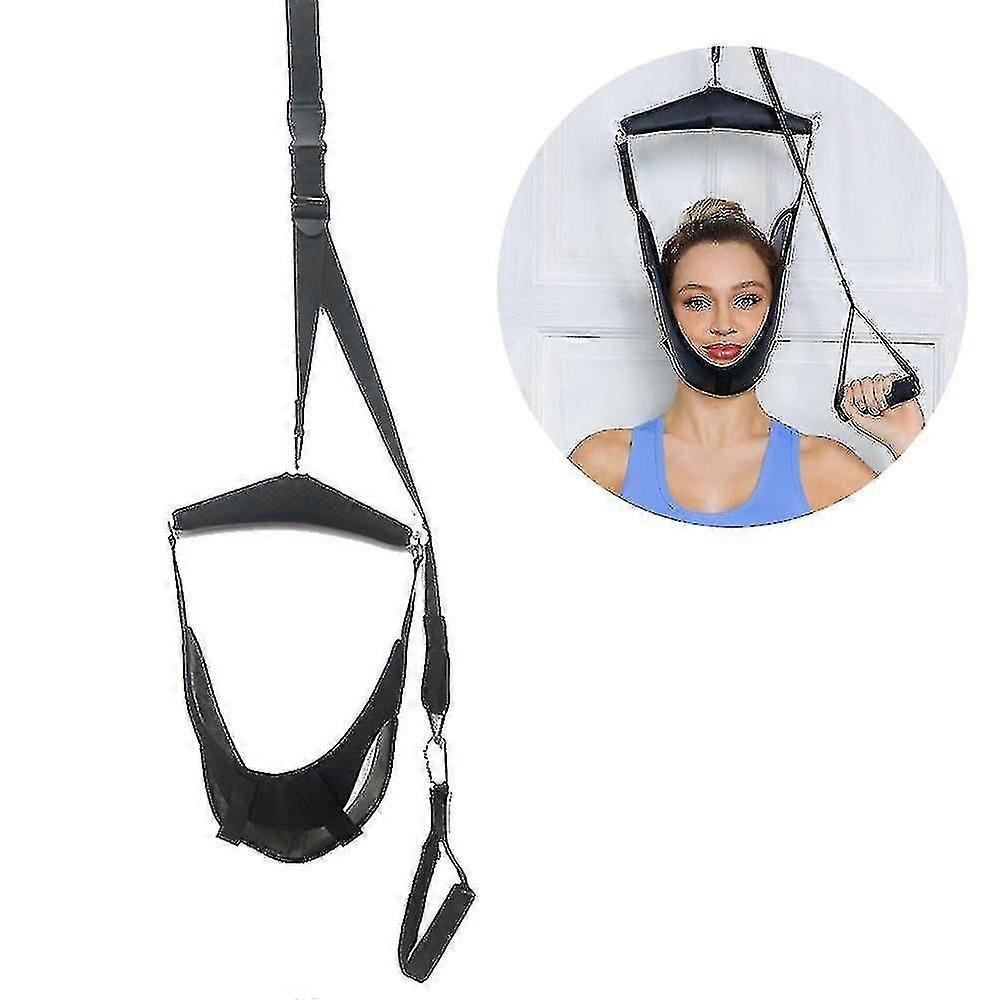 1 Pc Neck Cervical Traction Device Neck Support Stretcher Bands Neck Braces