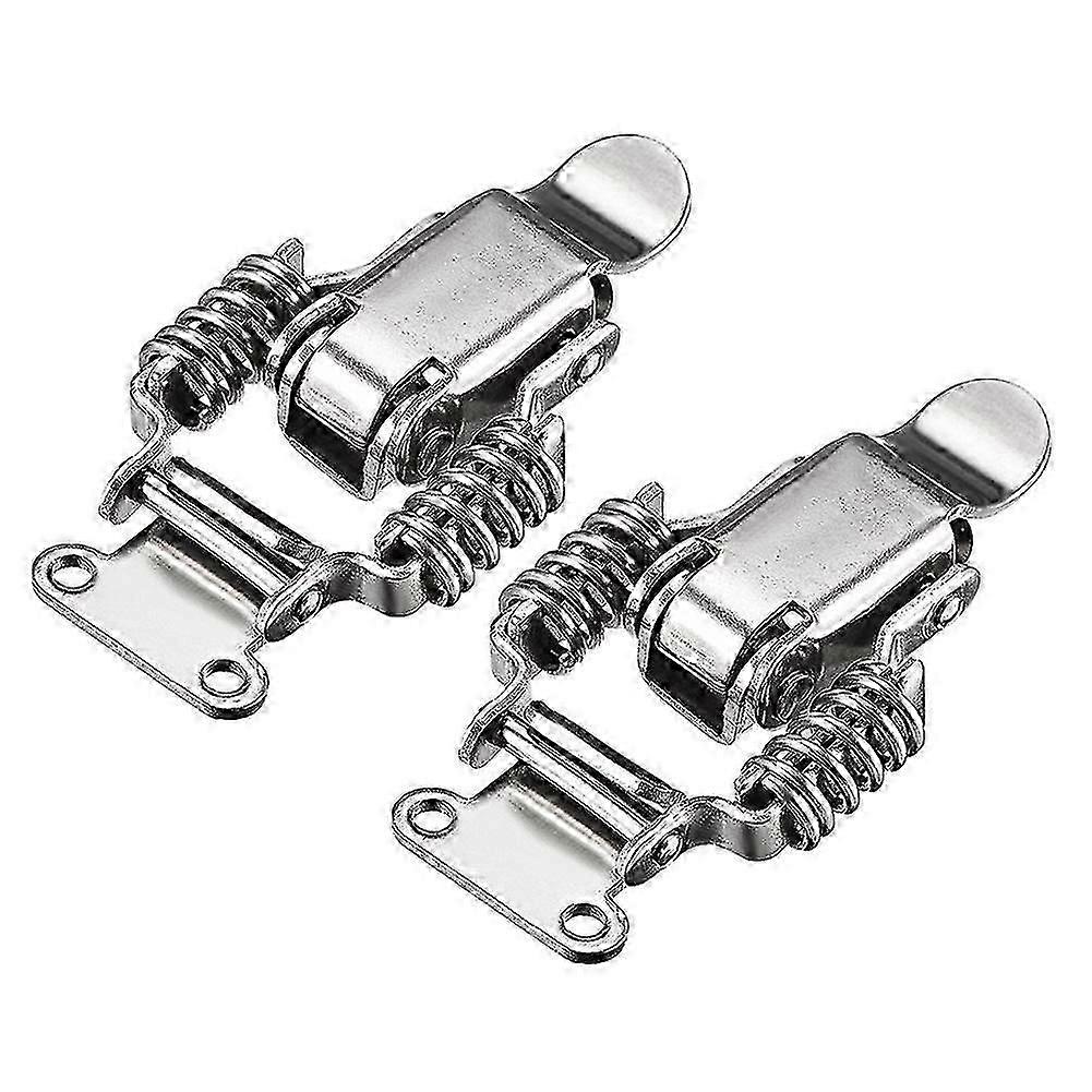 2/4/8pcs Draw Latch Clamp Double Compression Spring For Cabinet Drawer