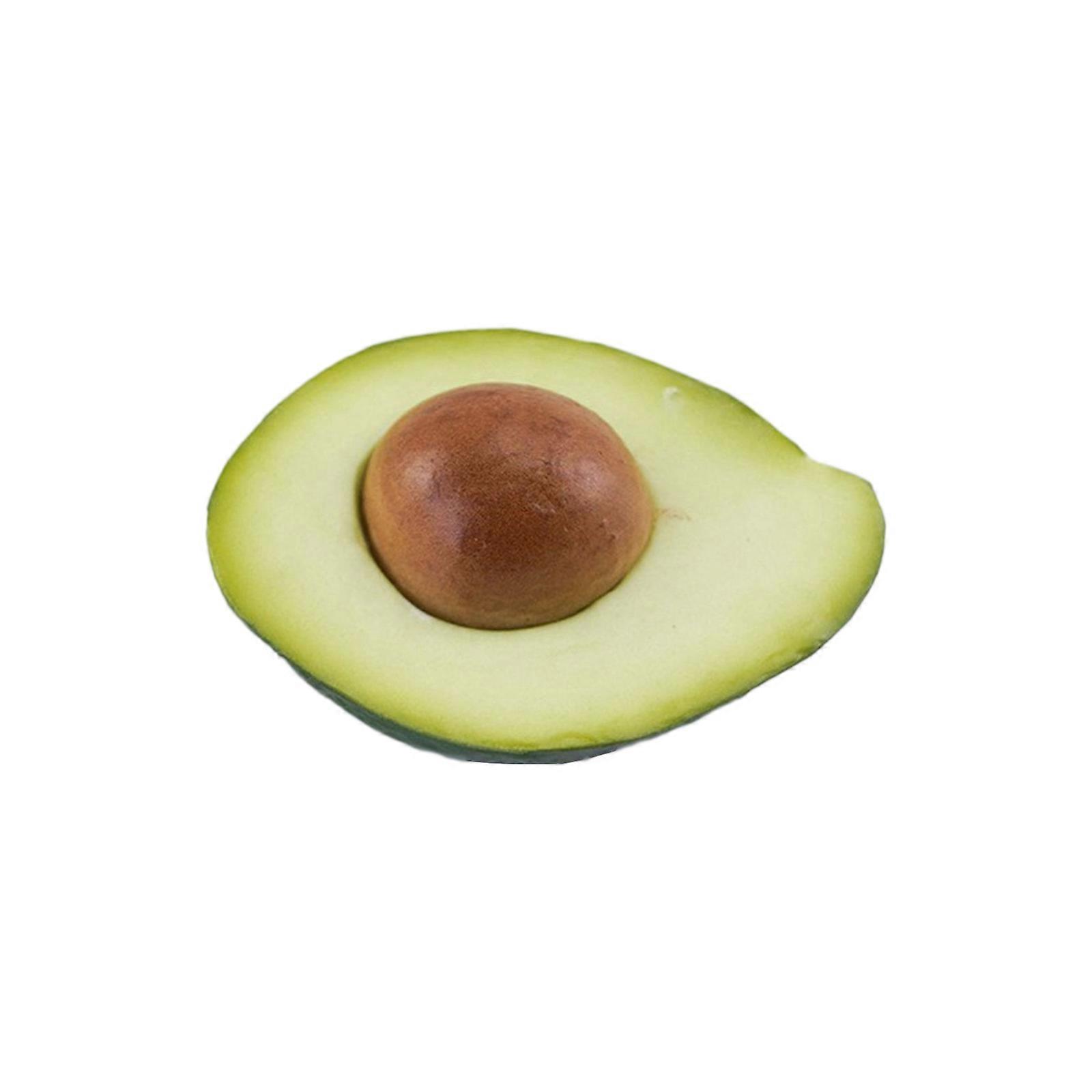 Artificial Avocado Realistic Foams Fruit Avocado Simulation Avocado Photography Props for Parties Table Decorations