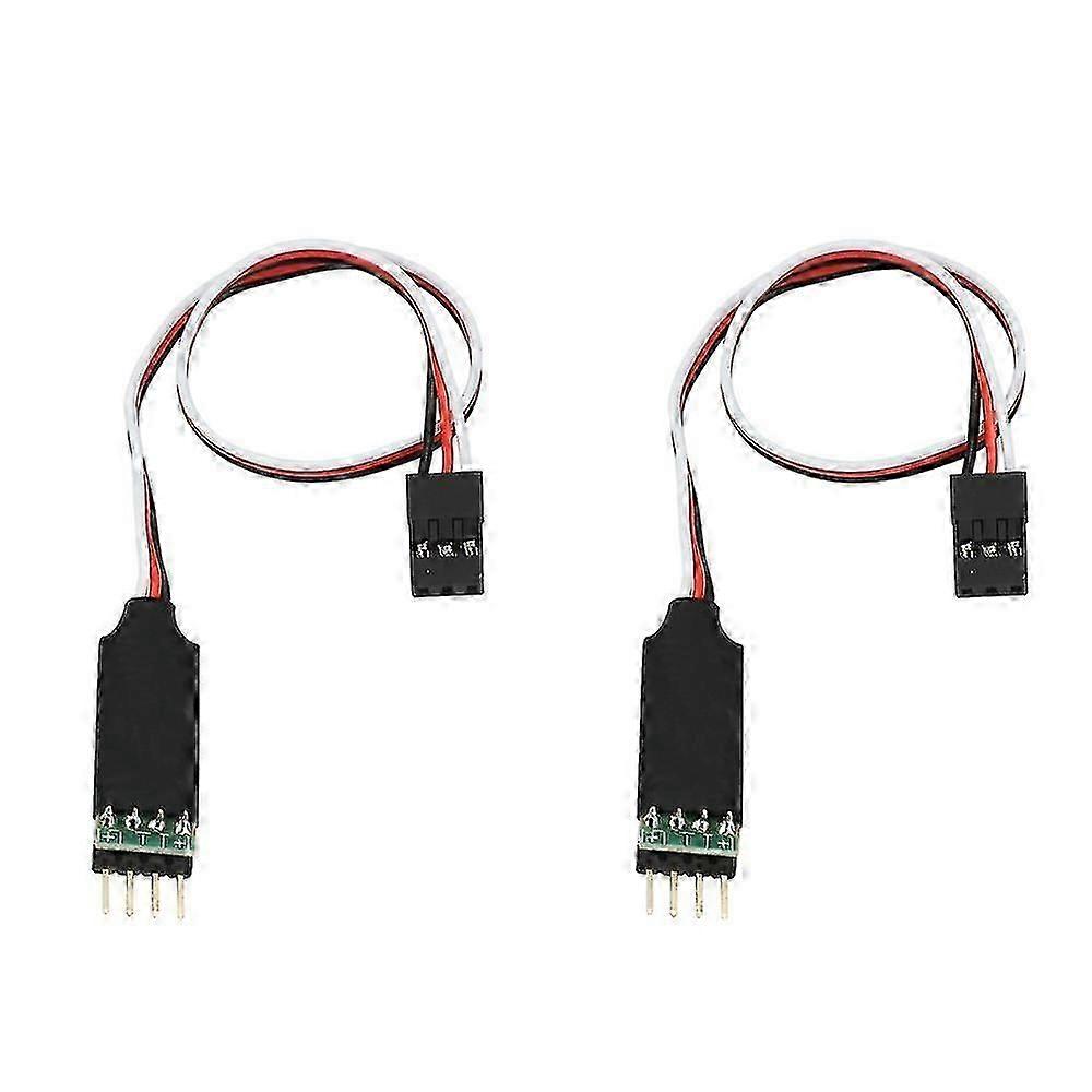 2pcs 3ch 3-channel Led Lamp Light Switch For 1/10 1/8 Rc Model Car 4